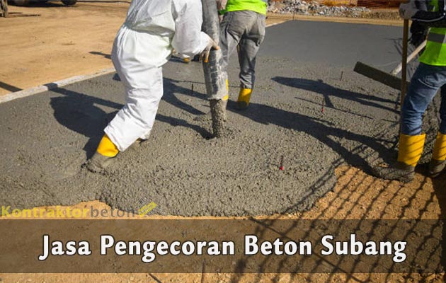 Jasa Pengecoran Beton Subang